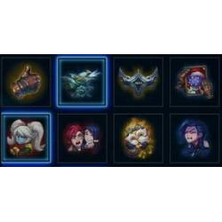 チャンピオン161体/スキン合計111/LOL用アカウント販売